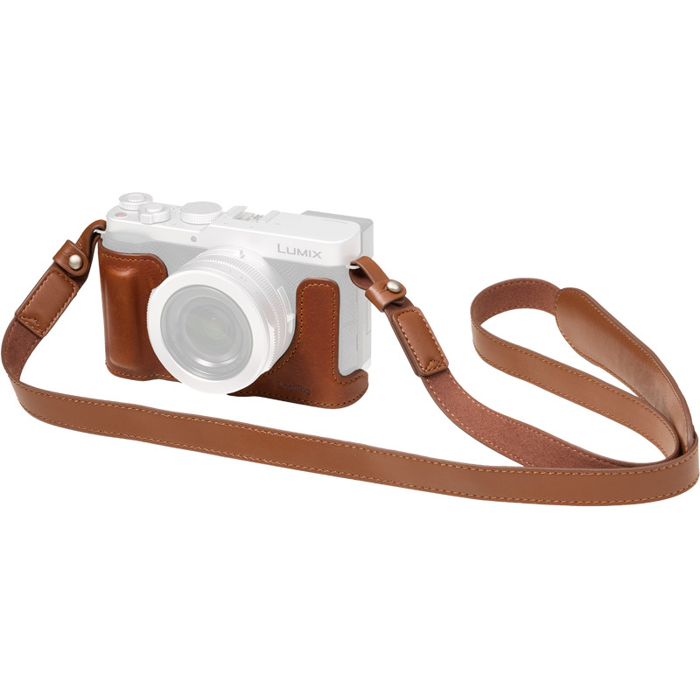 SmallRig 6275 Leather Half Case Kit for Panasonic LUMIX L10 Brown