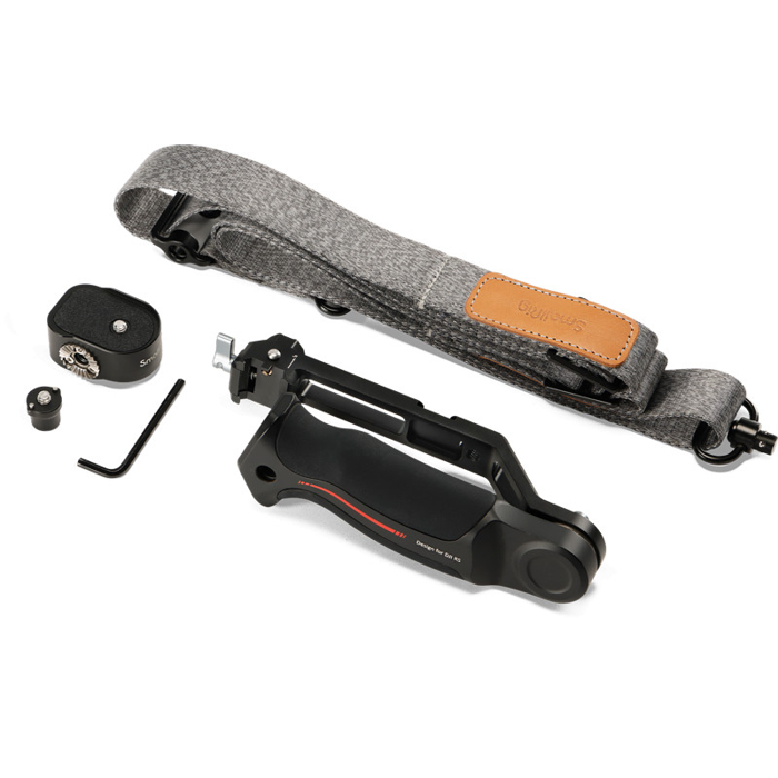 SmallRig 4383 Sling Handle with Weight-Reducing Shoulder Strap Kit for DJI RS 2, 3, 3Pro, 4, 4Pro