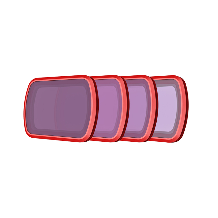PGYTECH OSMO POCKET 3/4 Filter ND Set (ND 8 16 32 64)