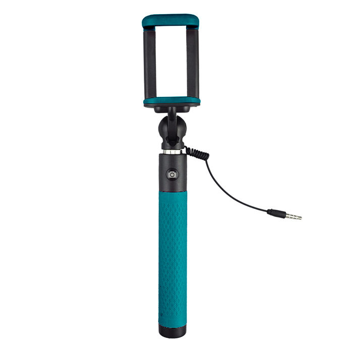 Caruba Selfie Stick Plug & Play   Blauw