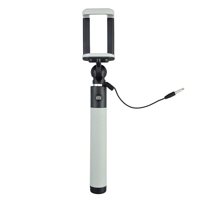 Caruba Selfie Stick Plug & Play   Grijs