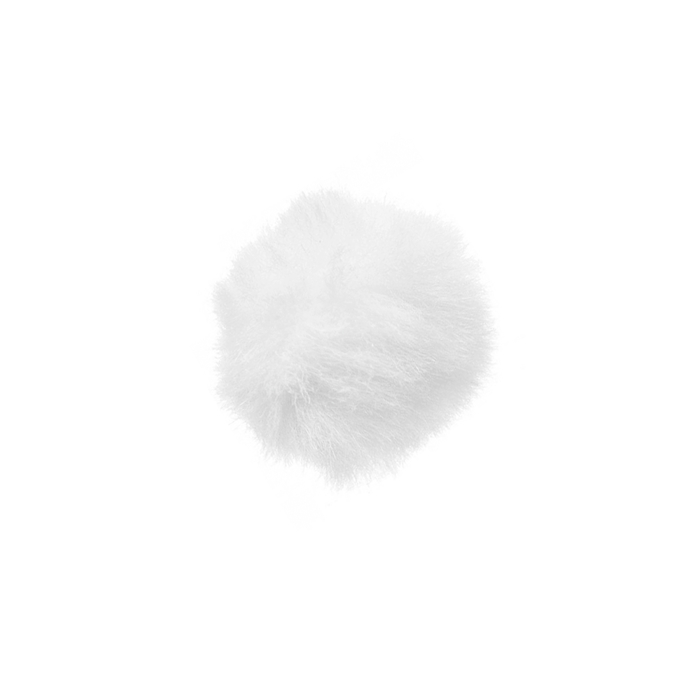 Caruba Windjammer / Deadcat voor Lavalier Wit