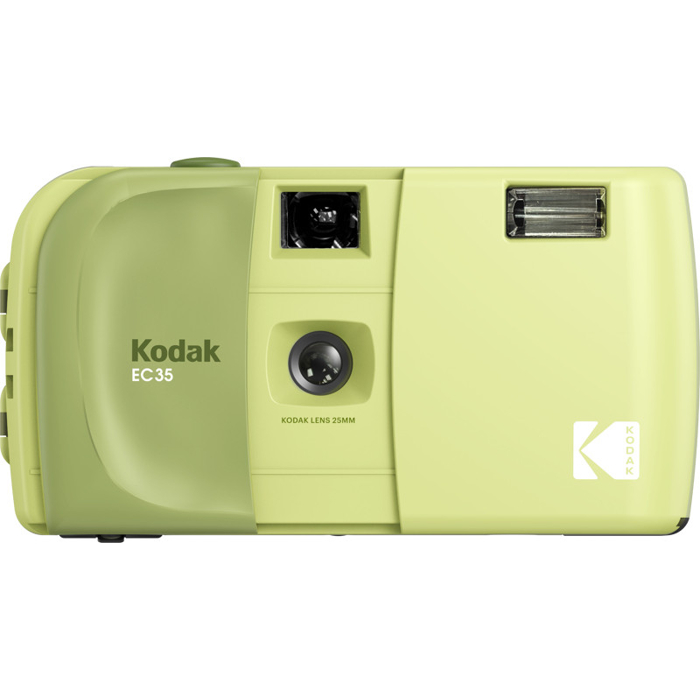 Kodak EC35 Film Camera Avocado Green + Kodak Ultra Max 24 Exp
