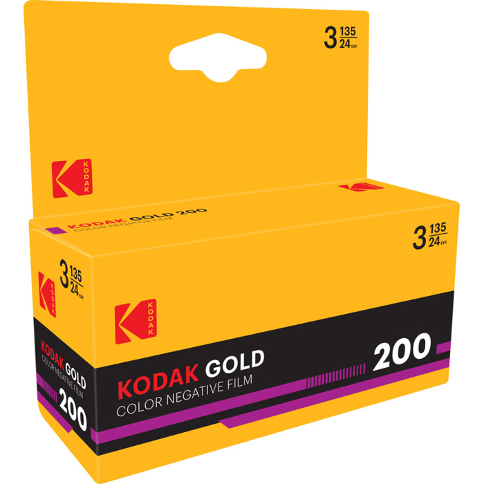Eastman Kodak Gold 200 135-24 exp 3-pack Horizontal