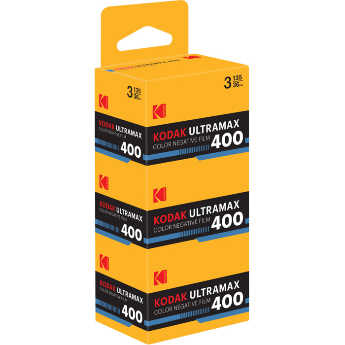 Eastman Kodak Ultramax 400 135-36 exp 3-pack Vertical