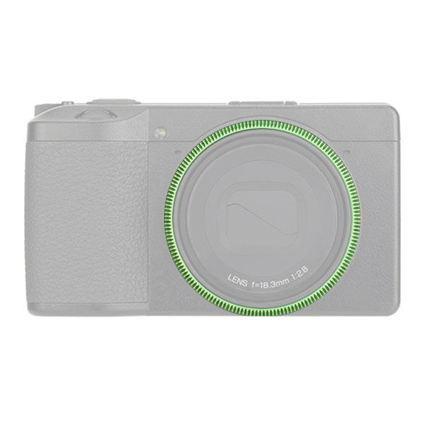 JJC RN GR3 GREEN Lens Decoration Ring for Ricoh GRIII