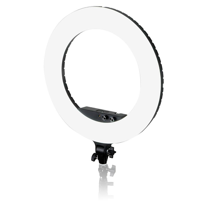 Caruba Round Vlogger 18 inch LED Set PRO met Tas   Zwart