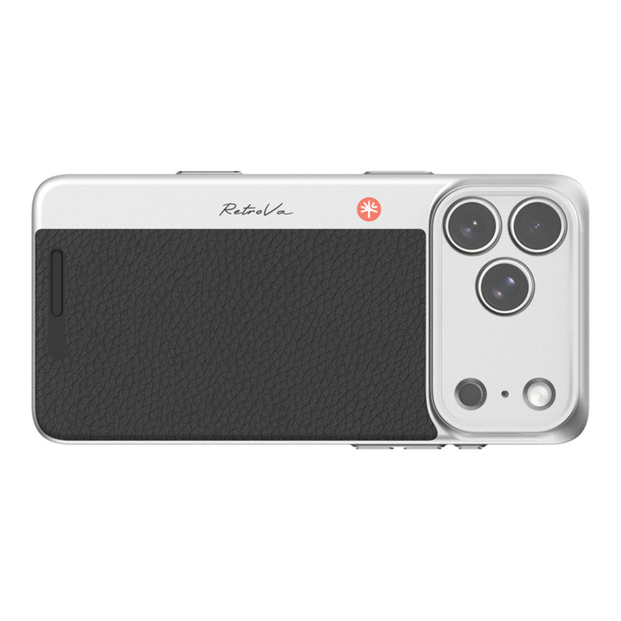 PGYTECH RetroVa Phone Case (Graphite Black iPhone 17/18 Pro)