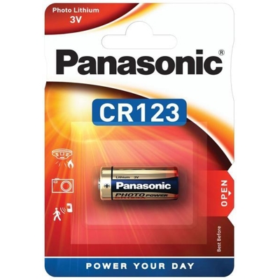 Baterie Panasonic CR123A (3V)