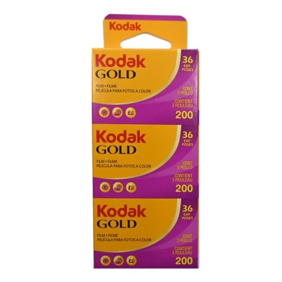 Kodak Gold 200 (36) – balení 3ks