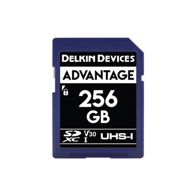 Paměťová karta Delkin SD Advantage 660X UHS-I U3 (V30) R90/W90 256GB (256GB)