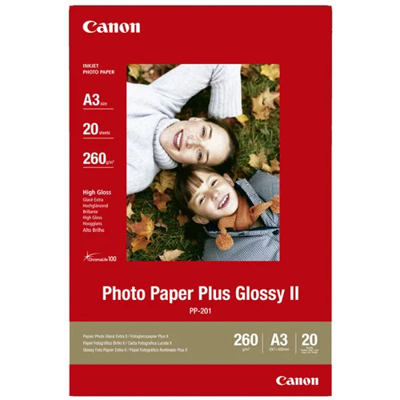 Fotopapír Canon PP-201 A3 lesklý, 20ks, 260g/m2