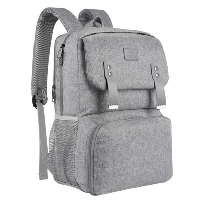 Batoh na notebook / taška na oběd 15,6&#039;&#039; Matein 1161 USB Grey -  - Lunch / Lap...