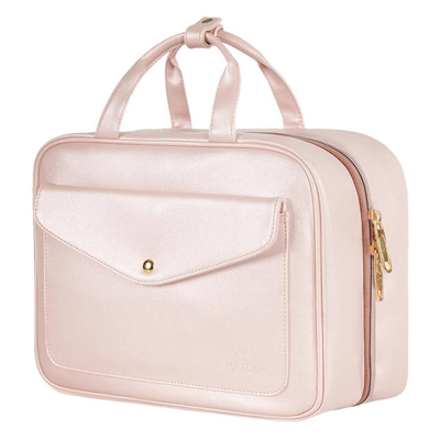 Dámská cestovní taška Matein 1230 Pink o objemu 9 litrů. -  - Hanging toiletry...