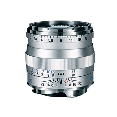 Zeiss Planar T* 50mm f/2.0 ZM Silver (Stříbrná)
