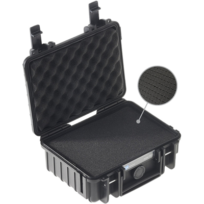 BW Outdoor Cases Type 500 / Black (pre-cut foam) (Černá)