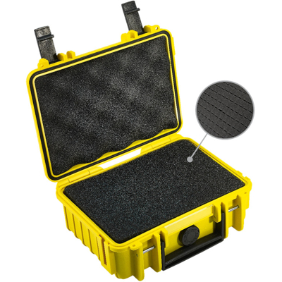 BW Outdoor Cases Type 500 / Yellow (pre-cut foam) (Žlutá)