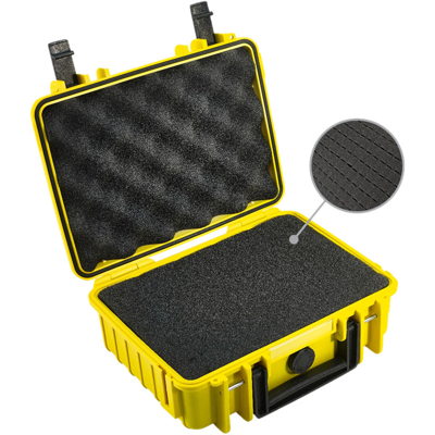 BW Outdoor Cases Type 1000 / Yellow (pre-cut foam) (Žlutá)