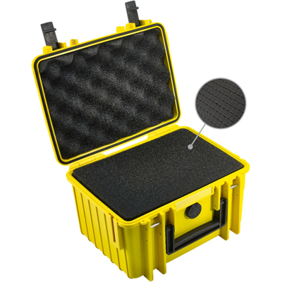 BW Outdoor Cases Type 2000 / Yellow (pre-cut foam) (Žlutá)