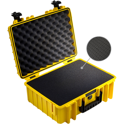 BW Outdoor Cases Type 5000 / Yellow (pre-cut foam) (Žlutá)