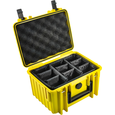 BW Outdoor Cases Type 2000 / Yellow (divider system) (Žlutá)
