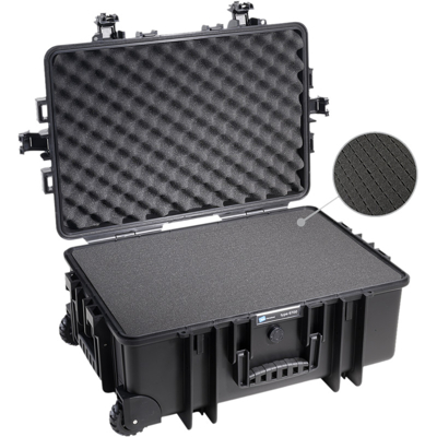 BW Outdoor Cases Type 6700 / Black (pre-cut foam) (Černá)
