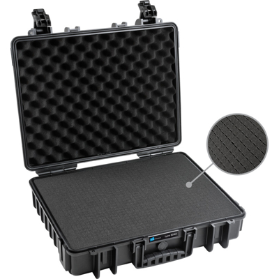 BW Outdoor Cases Type 6040 / Black (pre-cut foam) (Černá)