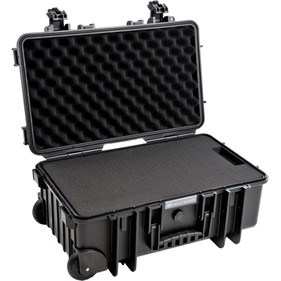BW Outdoor Cases Type 6600 / Black (pre-cut foam) (Černá)
