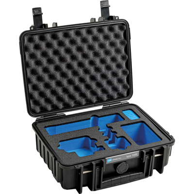 BW Outdoor Case Type 1000 for GoPro Hero 12 (fits even GoPro Hero 9/10/11), Bl...