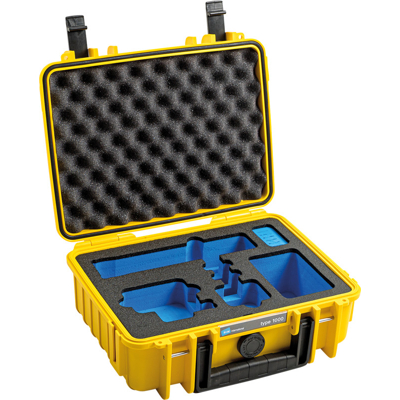BW Outdoor Case Type 1000 for GoPro Hero 12 (fits even GoPro Hero 9/10/11), Ye...