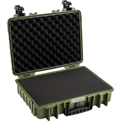 BW Outdoor Cases Type 5040 / Bronze green (pre-cut foam) (Zelená)