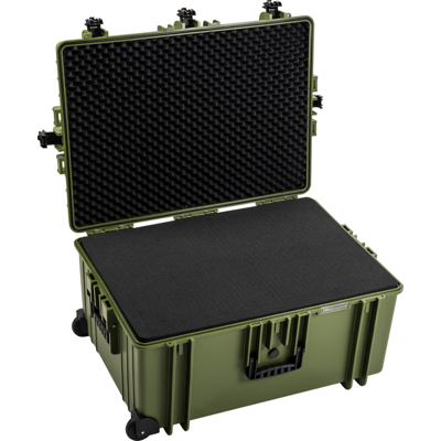 BW Outdoor Cases Type 7800 / Bronze green (pre-cut foam) (Zelená)