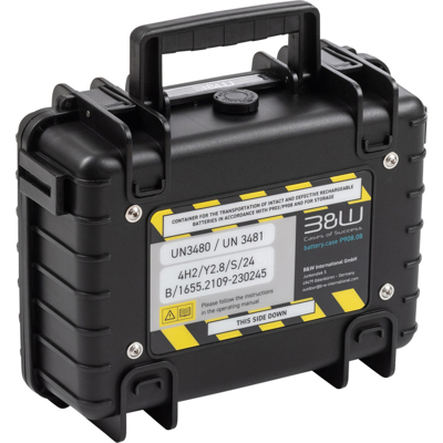 BW Outdoor Battery.case P908.08. Transport &amp; Storage of defective lithium batt...