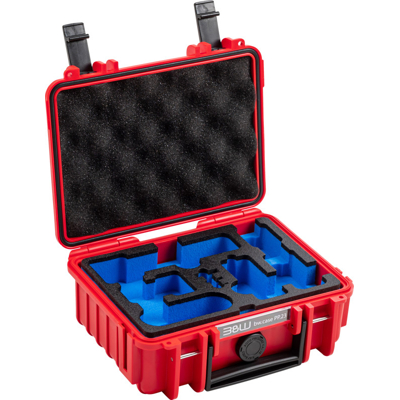 BW Outdoor Case Type 500 for DJI Osmo Pocket 3 Creator Combo, Red (Červená)