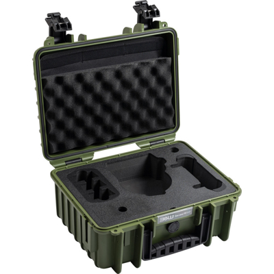 BW Outdoor Cases Type 3000/PP.117 for DJI Flip, Bronze Green (Zelená)
