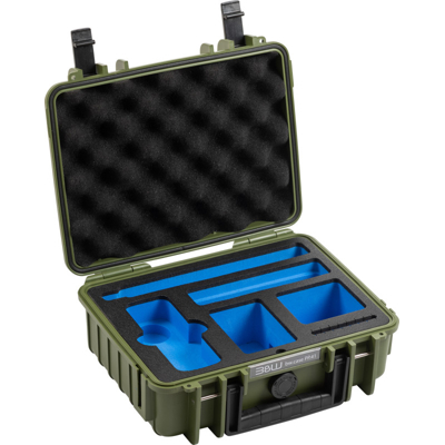 BW Outdoor Case Type 1000 for Insta360 X4 / Insta360 X5, bronze green (Zelená)