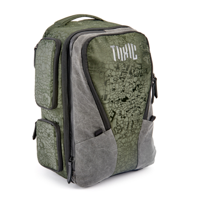 Toxic Valkyrie Camera Backpack M Water Resistant &#039;&#039;Frog&#039;&#039; Pocket Emerald