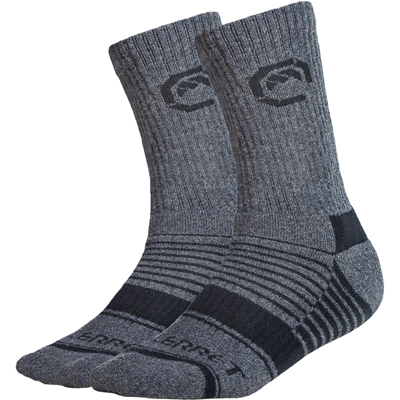 Vallerret Merino Wool Crew Sock - Grey Winter (size 41-46) (41-46)