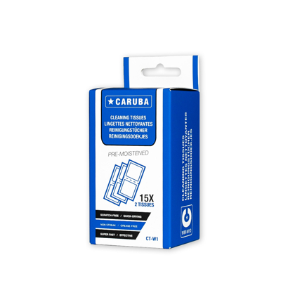 Caruba Cleaning Tissues (6 dozen in counter display verpakking, 30 tissues per...