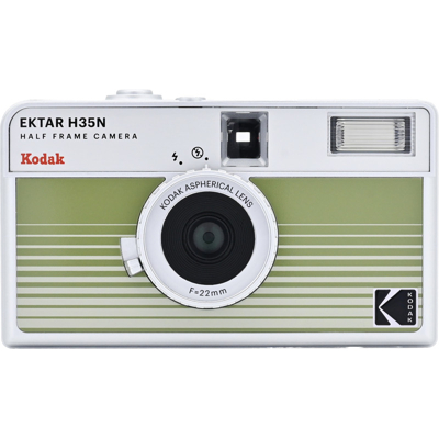Kodak EKTAR H35N Camera Striped Green (zelená)