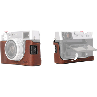 SmallRig 4558 Leather Case Kit for Fujifilm X100VI (Hnědá)