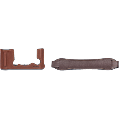 SmallRig 4710 Leather Half Case Kit for Fujifilm X-T50 Brown (Hnědá)