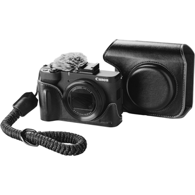 SmallRig 5386 Leather Case Kit for Canon PowerShot V1 Black (černá)