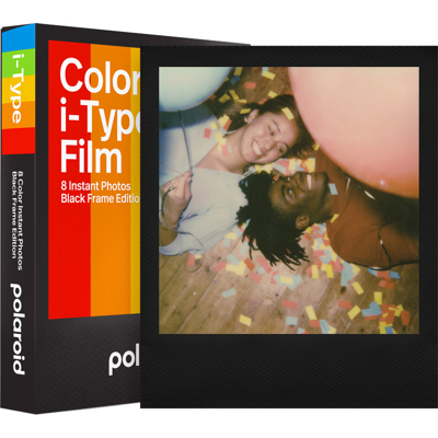 Polaroid Color film I-Type Black Frame Edition