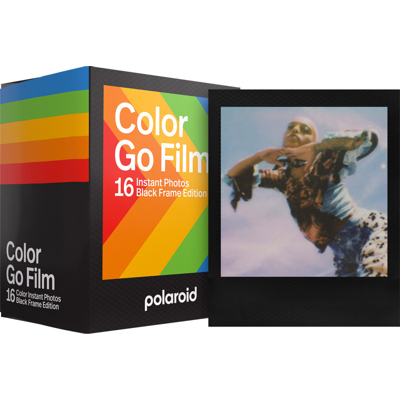 Polaroid Go Film Double Pack 16 photos - Black Frame