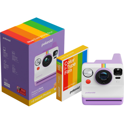 Polaroid Now Gen 3 Purple bundle with Color Film (8 photos) (Fialová - Kit)