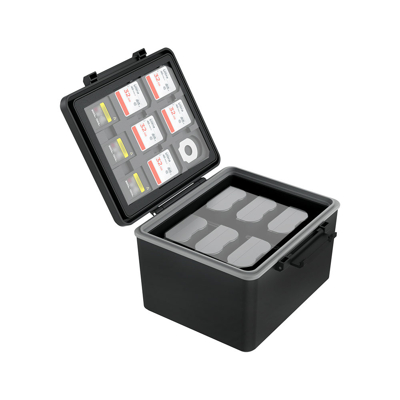 JJC JBC BAT6 Plastic Storage Case