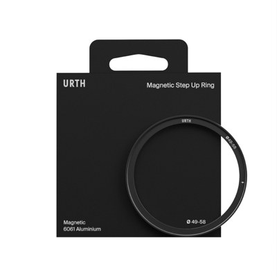 Urth 49 58mm Magnetic Step Up Ring Lens Filter Adapter (58 mm)