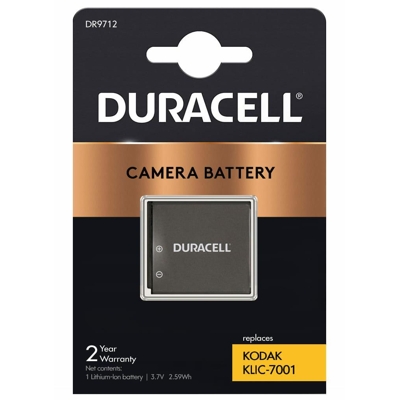 Duracell bateria Kodak KLIC-7001 3,7V (DR9712)