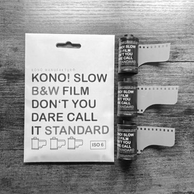 KONO Film Slow Black&White ISO 6 Pack of (Kit)